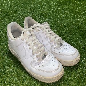 Nike Air Force One athletic shoes